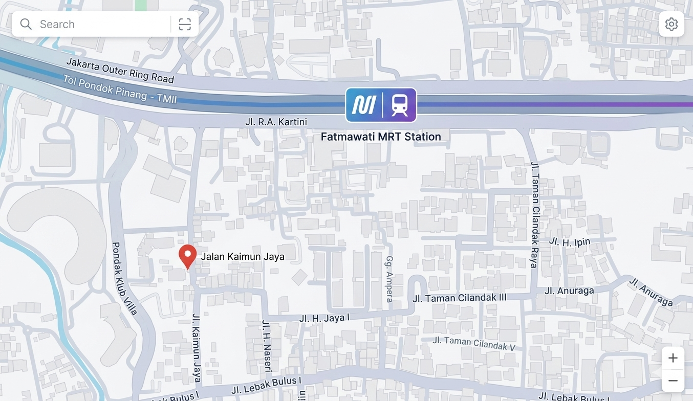 Lokasi Fasih di Google Maps